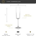 JoyJolt Claire 14oz Red Wine Glass Set. Large Wine Glasses Set of 2 Crystal Wine Glasses. Elegant Wide Rim Stemware - Modern Wine Glasses with Stem. Stemmed Wine Glasses for Unique Wine Glasses Gifts - Image 2